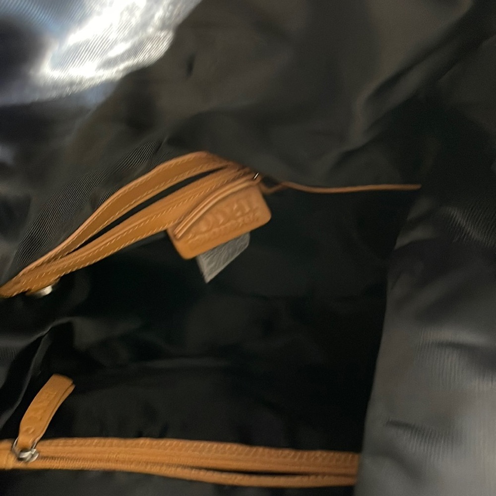 BODHI backpack canvas and leather trim - Picture 4 of 4